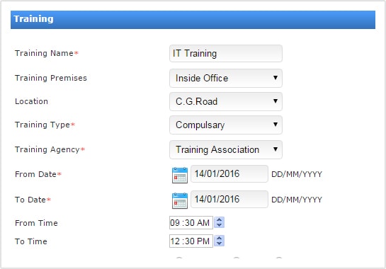 Training Management Software In Gujarat